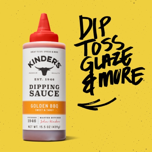 Kinder's® Golden BBQ Dipping Sauce Perspective: top