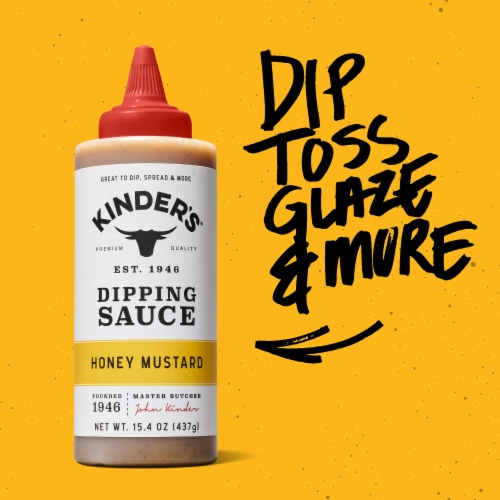 Kinder's® Honey Mustard Dipping Sauce Perspective: top