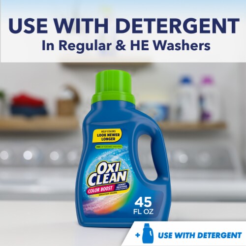 OxiClean Triple Power Free Stain Fighter Laundry Detergent Perspective: top