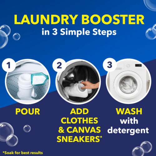 OxiClean White Revive Laundry Whitener and Stain Remover Powder Perspective: top