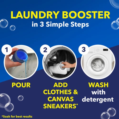 OxiClean White Revive Laundry Whitener and Stain Remover Liquid Perspective: top