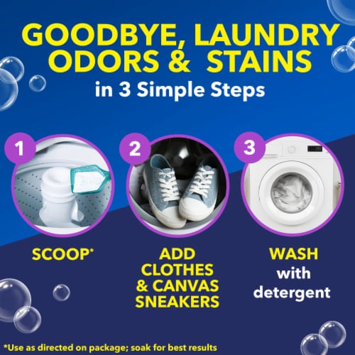 OxiClean Odor Blasters Odor & Stain Remover Powder Perspective: top