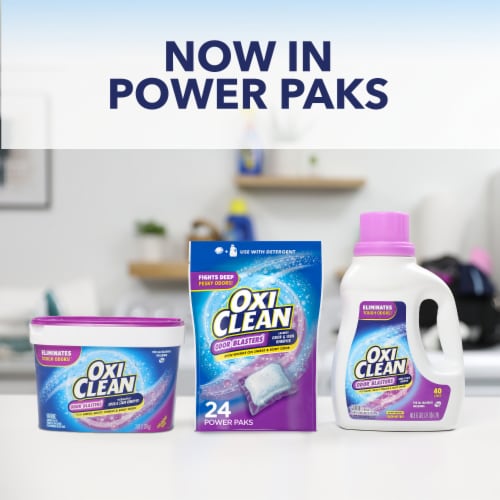 OxiClean Odor Blasters Odor & Stain Remover Power Paks Perspective: top