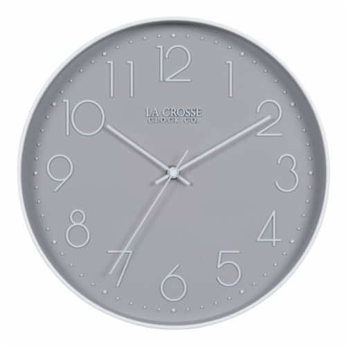 La Crosse Technology Paxton Analog Wall Clock Perspective: top