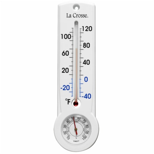 La Crosse® Thermometer and Hygrometer Perspective: top