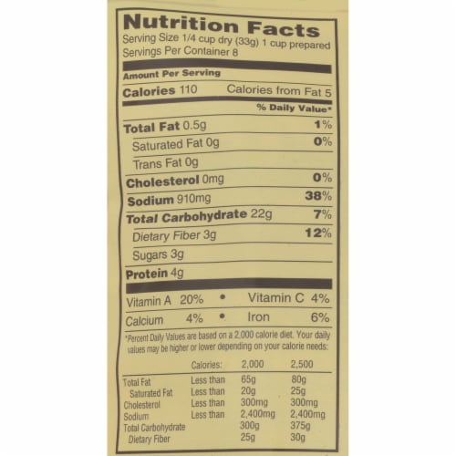 Bear Creek Country Kitchens® Minestrone Soup Mix Perspective: top