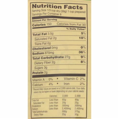 Bear Creek Country Kitchens Creamy Potato Soup Mix Perspective: top