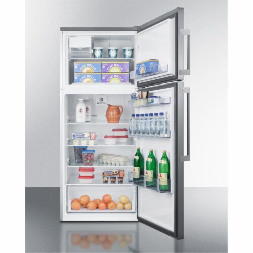 28 Wide Top Mount Refrigerator-Freezer With Icemaker Perspective: top