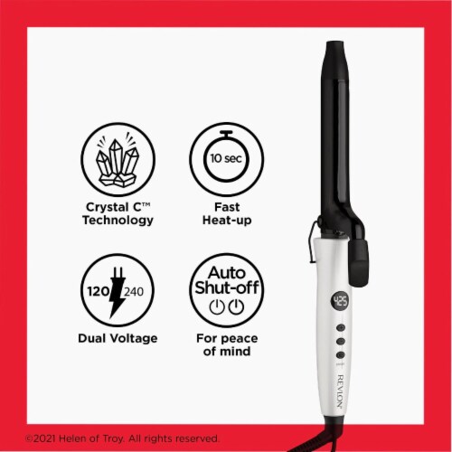 Revlon Curls & Shine Curling Iron Perspective: top