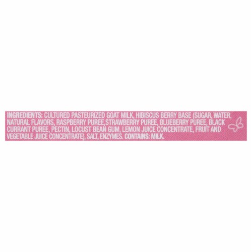 Montchevre® Hibiscus Berry Goat Cheese Log Perspective: top
