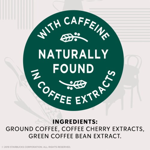 Starbucks 2X Caffeine Dark Roast K-Cup Coffee Pods Perspective: top