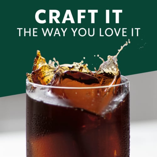 Starbucks Sweetened Signature Black Cold Brew Multi-Serve Coffee Concentrate Perspective: top