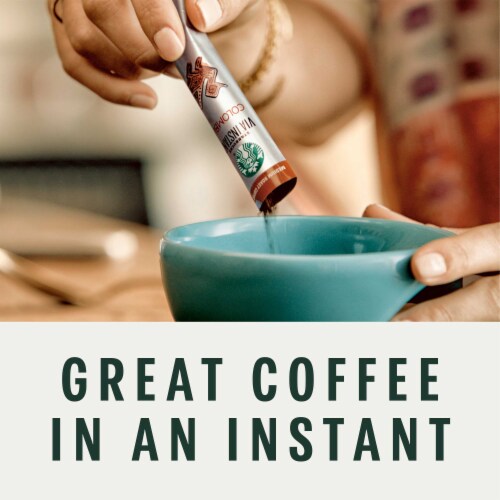 Starbucks VIA Italian Roast Dark Roast Instant Coffee Perspective: top