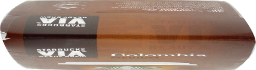 Starbucks VIA Columbia Coffee Single-Serve Packets Perspective: top