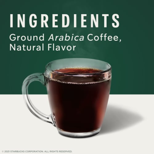 Starbucks® Mocha Ground Coffee Perspective: top