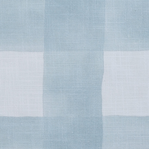 Split P Buffalo Check Watercolor Blue Mist Placemat - Set of 4 Perspective: top