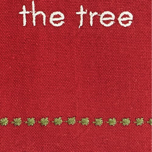 Park Designs Dear Santa Leave Card Sentiment Dishtowel Perspective: top