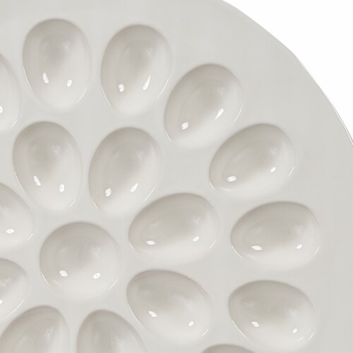 Park Designs Spring In Bloom Egg Platter Perspective: top