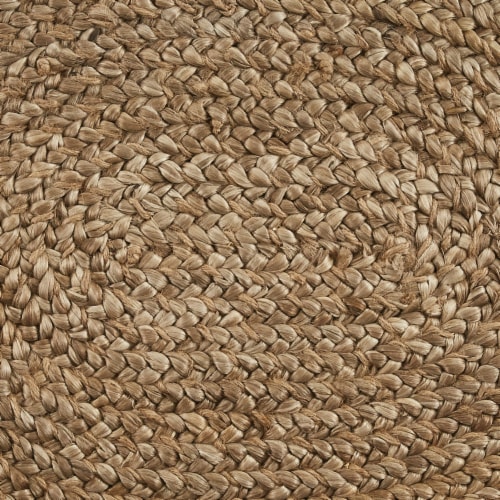 Park Designs Oval Jute Braided Placemats - Beige - Set of 4 Perspective: top