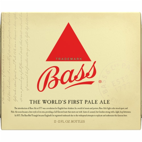 Bass® Pale Ale Beer Perspective: top