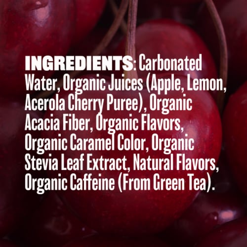 Evolution Fresh® Black Cherry Cola Organic Real Fruit Soda Perspective: top