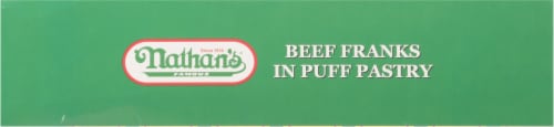 Nathan's Famous® Savory Cocktail Beef Franks in Puff Pastry Perspective: top