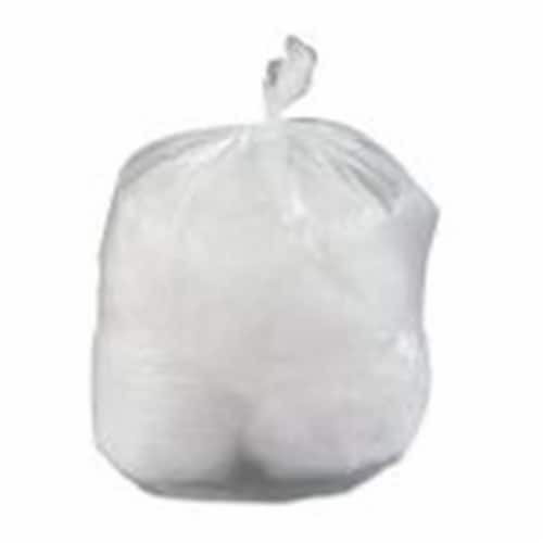 Inteplast Group Natural Commercial Perforated Roll Can Liner Perspective: top