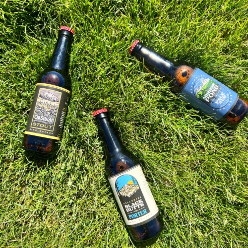 Deschutes Brewery® Mirror Pond Pale Ale Craft Beer Perspective: top
