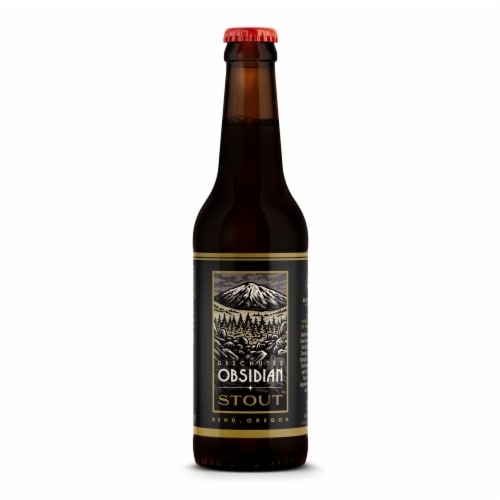 Deschutes Brewery® Obsidian Stout Craft Beer Perspective: top