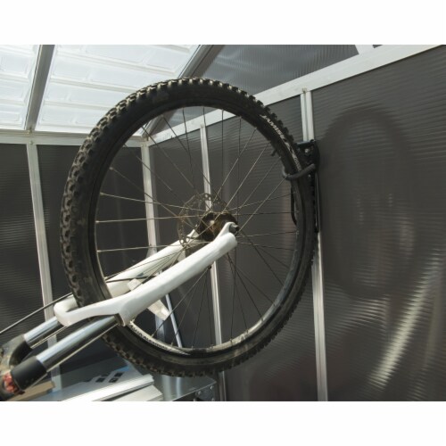 Palram - Canopia HG1086 Yukon Shed Bicycle Hook Hanger Perspective: top