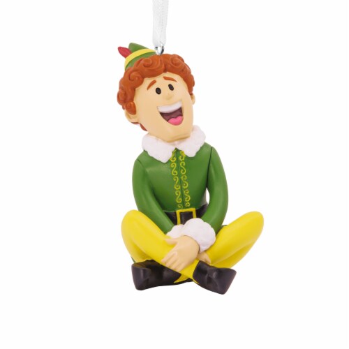 Holiday Christmas Ornament - Elf Buddy Perspective: top