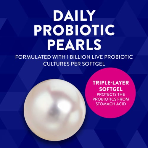 Enzymatic Therapy Yeast Balancing Probiotic Pearls Dietary Supplement Capsules Perspective: top