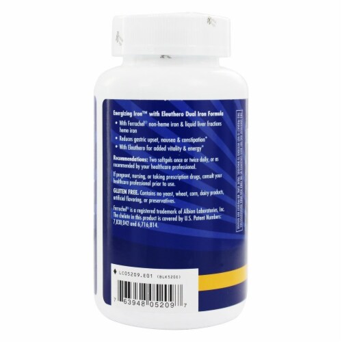 Enzymatic Therapy Energizing Iron™ with Eleuthero Perspective: top