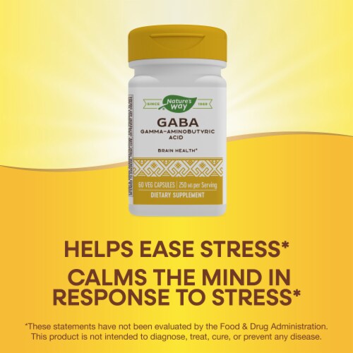 Nature's Way® Gaba Supplement Perspective: top