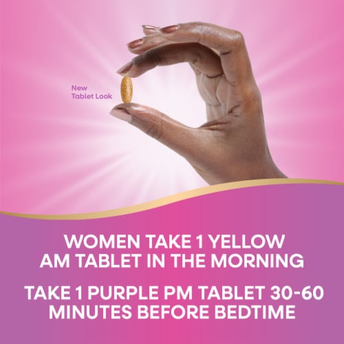 Nature's Way® AM/PM PeriMenopause Formula™ Relief Tablets Perspective: top