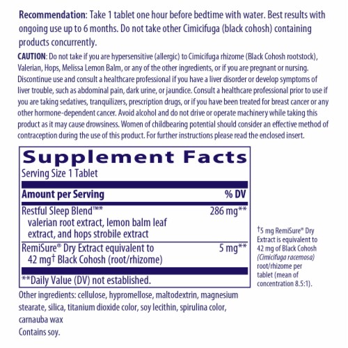 Enzymatic Therapy Remifemin® Goodnight Tablets Perspective: top