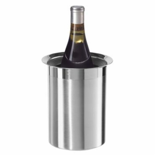 Oggiᵀᴹ Stainless Steel Wine Cooler With Removable Freezer Inserts Perspective: top