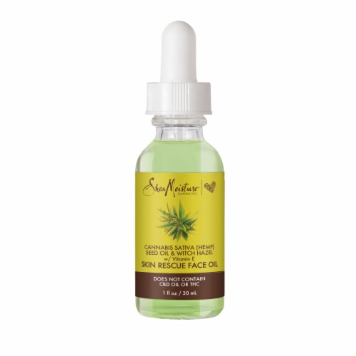Shea Moisture® Paraben-Free Cannabis Sativa Face Oil Serum for Sensitive Skin Perspective: top