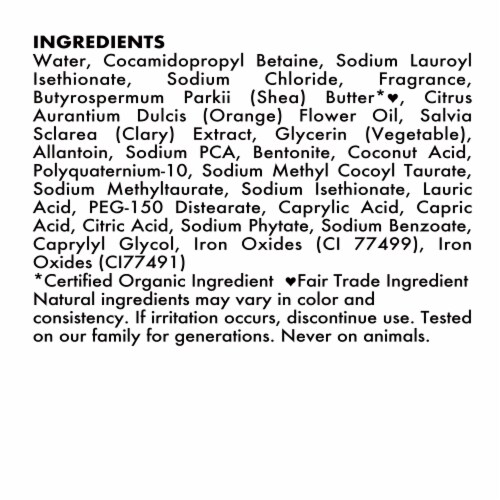 SheaMoisture Pink Himalayan Salt Relaxing Body Wash Perspective: top