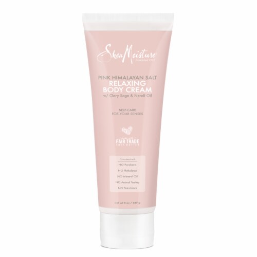 Shea Moisture® Pink Himalayan Salt Relaxing Body Cream Perspective: top