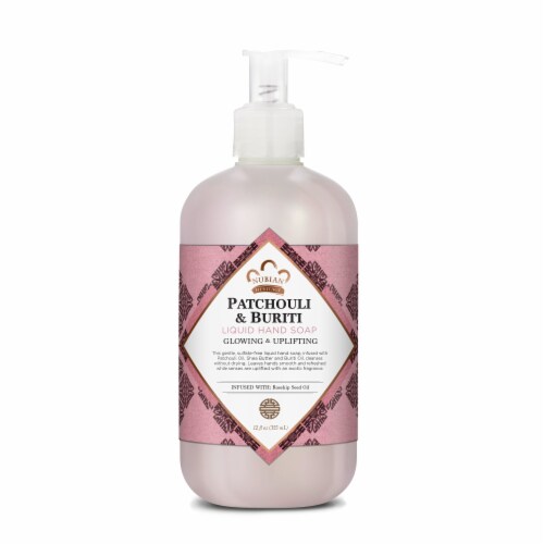 Nubian Heritage Hand Wash Patchouli & Buriti Perspective: top