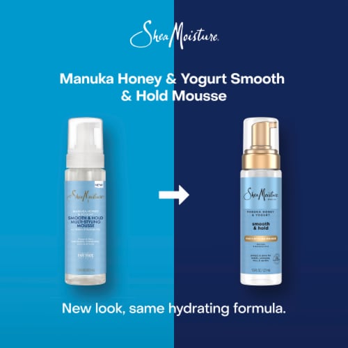 Shea Moisture Smooth & Hold Manuka Honey & Yogurt Perspective: top