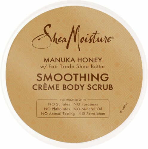 SheaMoisture® Creme Body Scrub Manuka Honey Exfoliating Perspective: top