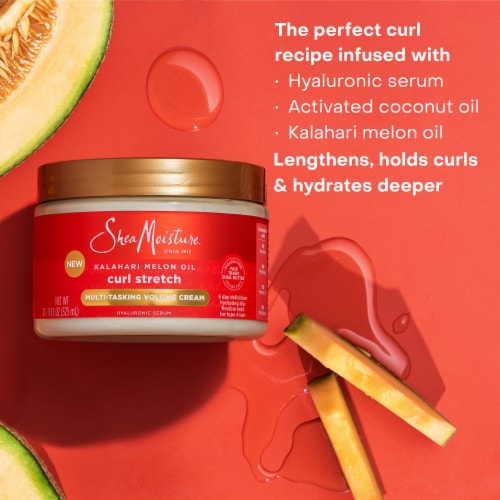 SheaMoisture Curl Stretch Multi-tasking Volume Cream Scent Perspective: top