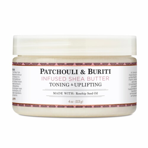 Nubian Heritage Patchouli & Buriti Shea Body Butter Perspective: top