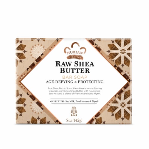 Nubian Heritage Raw Shea Butter Soap Perspective: top