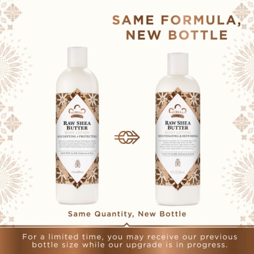 Nubian Heritage Raw Shea Butter Body Lotion Perspective: top