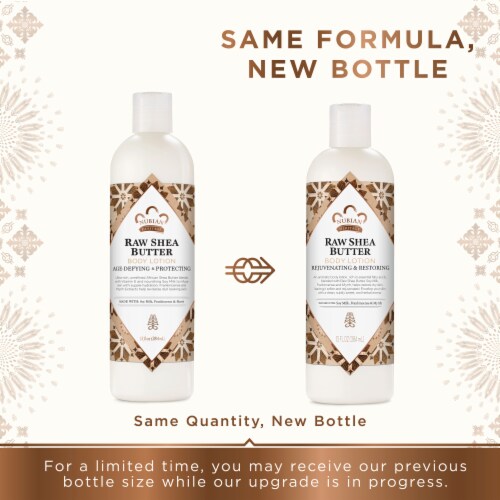 Nubian Heritage Raw Shea Butter Body Lotion Perspective: top