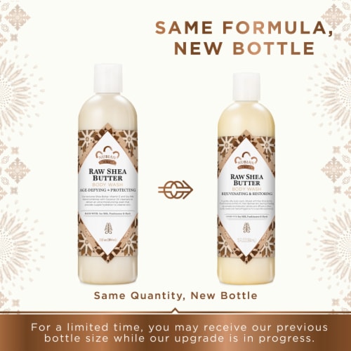Nubian Heritage Raw Shea Butter Body Wash Perspective: top