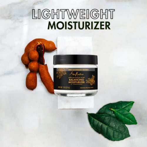 Shea Moisture® Paraben-Free African Black Soap Balancing Skin Moisturizer Perspective: top